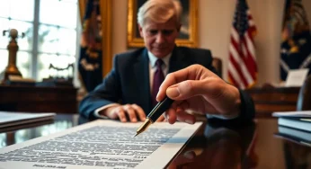President Trump Signs Executive Order for Declassification