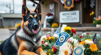 Starkville in Mourning: Farewell to K9 Officer Kojack