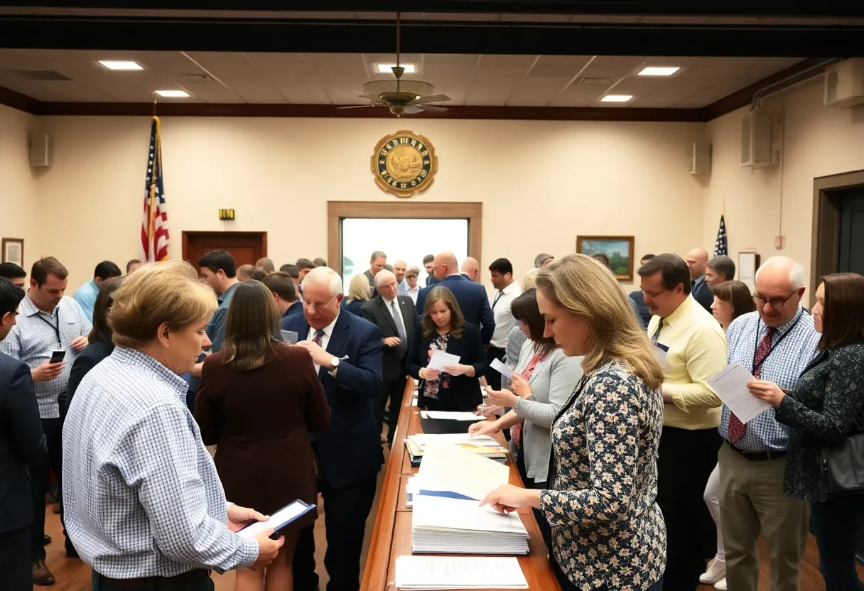 Candidates preparing for municipal elections
