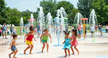 Starkville Celebrates Grand Opening of New Splash Pad