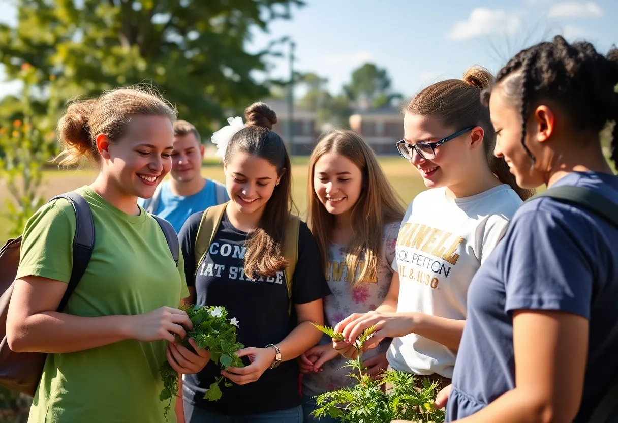 Young leaders in Starkville community service