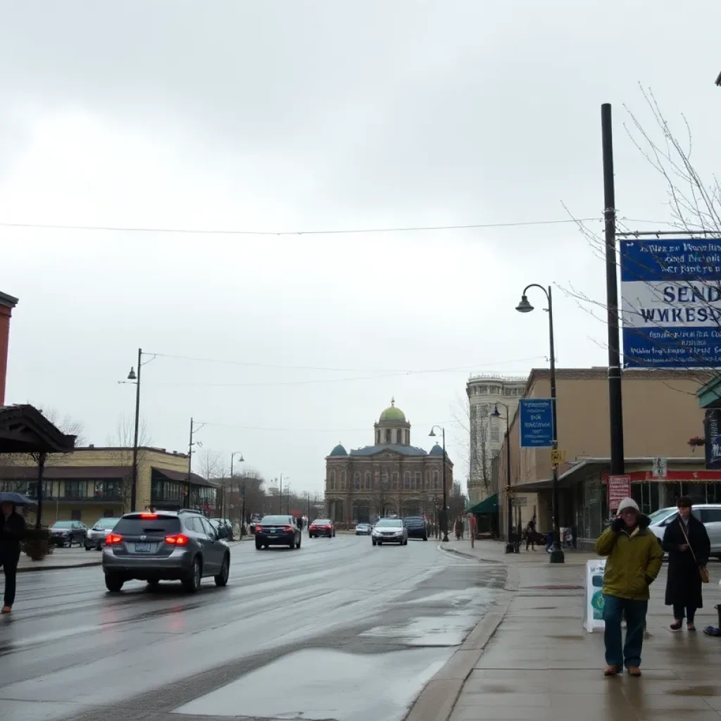 Winter weather preparations in Columbus Mississippi