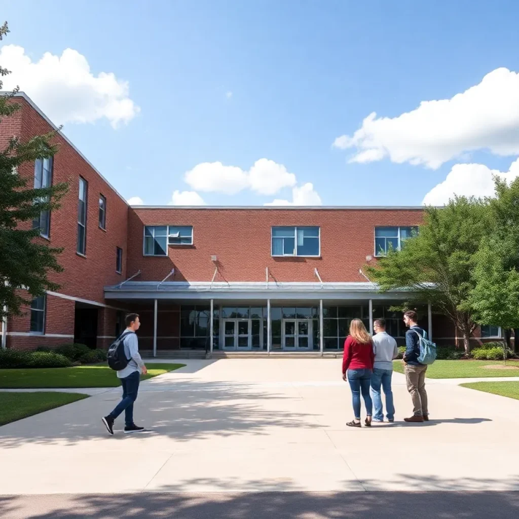 Students discussing the future of MSMS in Columbus