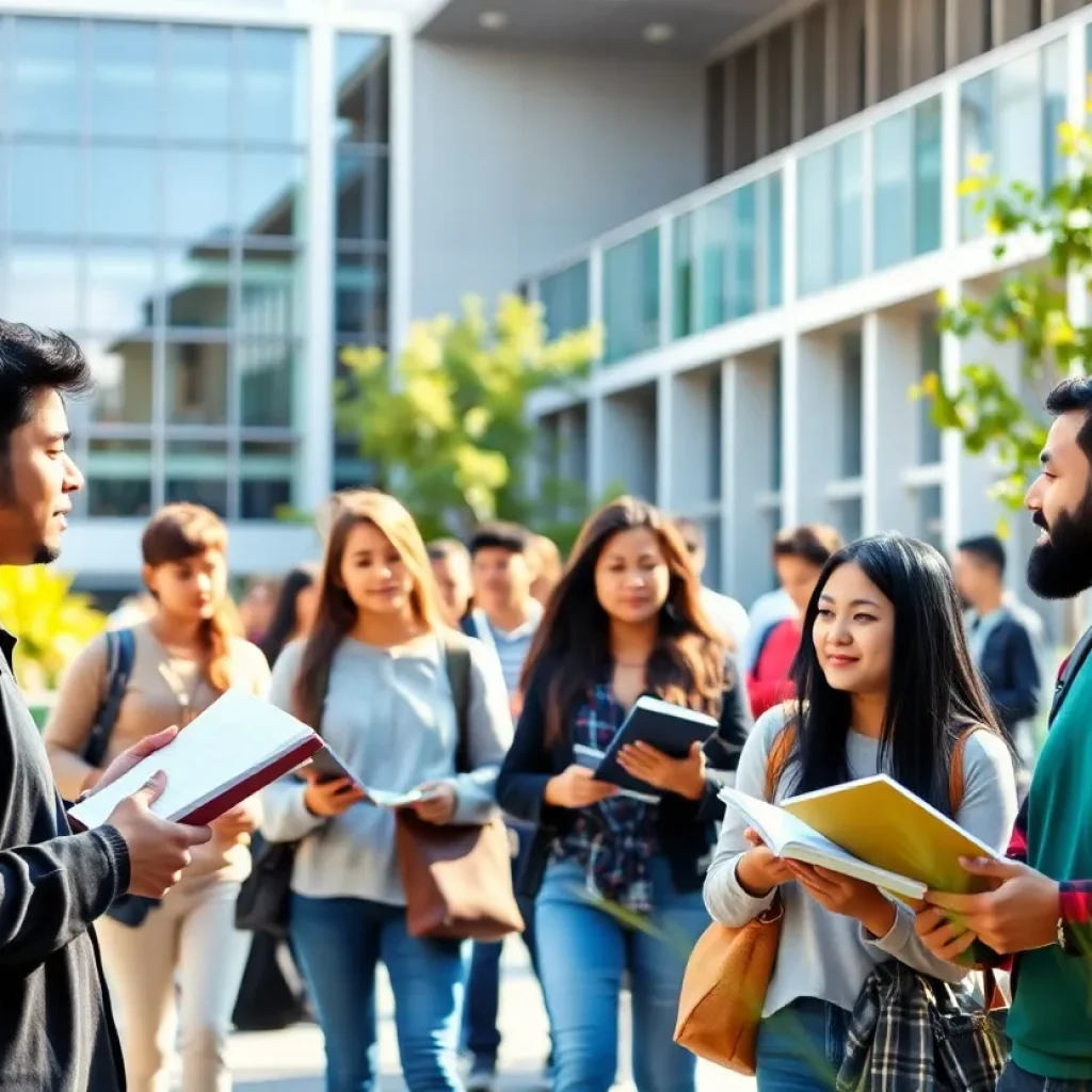 Students celebrating academic achievements at Mississippi State University.