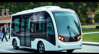 MSU Kicks Off First Autonomous Shuttle Program in Starkville