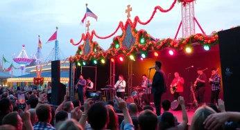 Starkville Academy Band Performs at Universal Studios