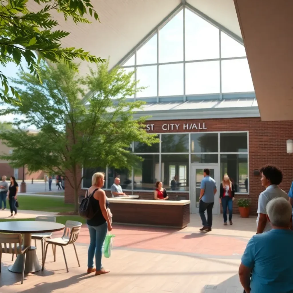 Community members gathered at Starkville City Hall for a public hearing.