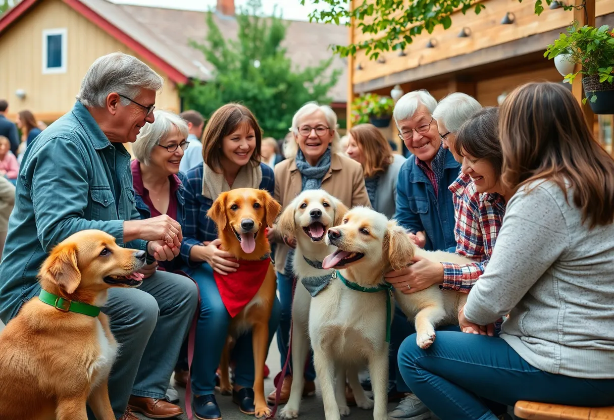 Residents of Starkville gather to remember Buster Camp the Pet Mayor