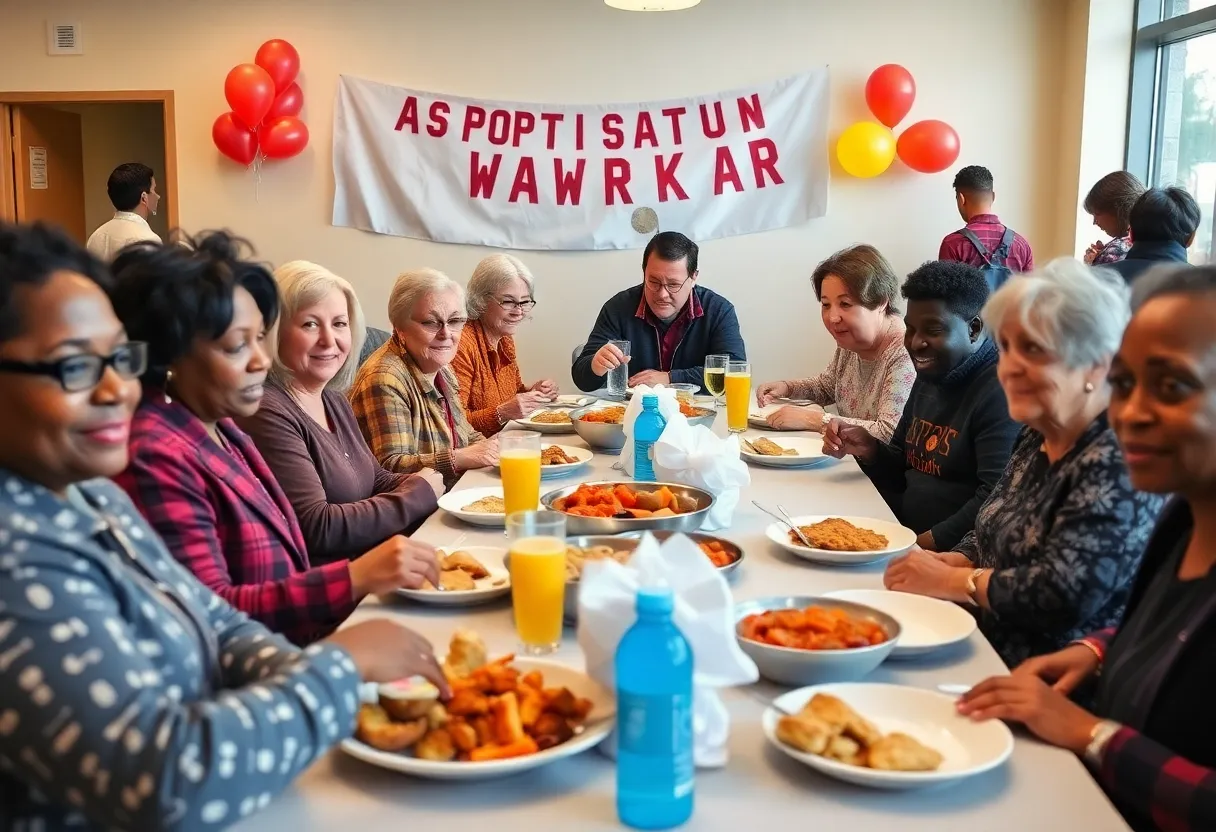 Community brunch honoring sanitation workers in Starkville