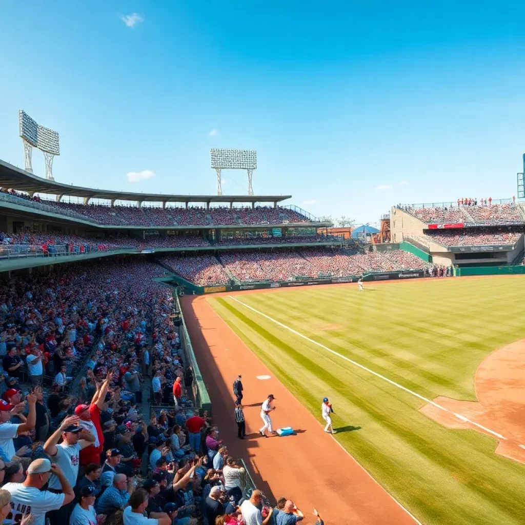 Mississippi State Bulldogs celebrate their victory against the Queens University Royals at Dudy Noble Field.