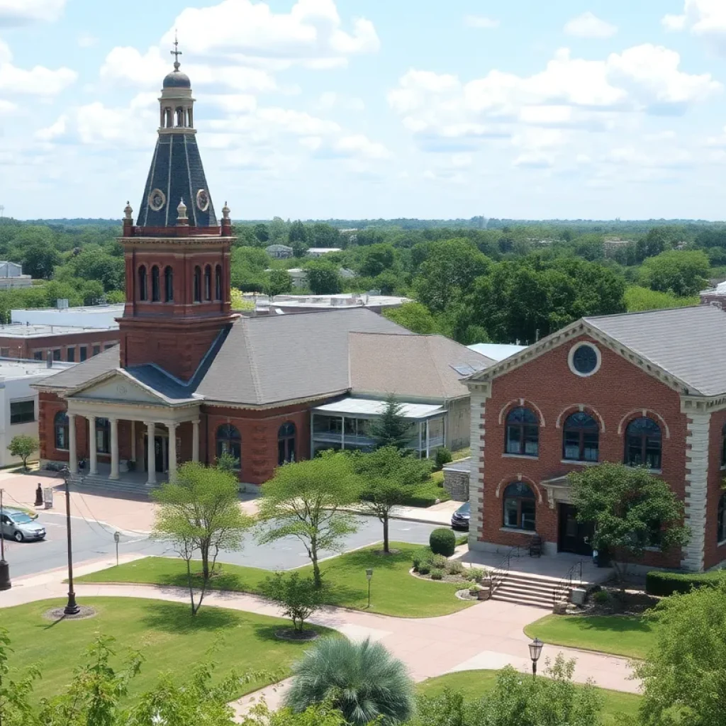 Historical site in Columbus, Mississippi