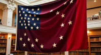 Historic Flag Acquired by Ulysses S. Grant Presidential Library