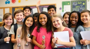 Partnership Middle School’s Math Team Achieves Remarkable Success