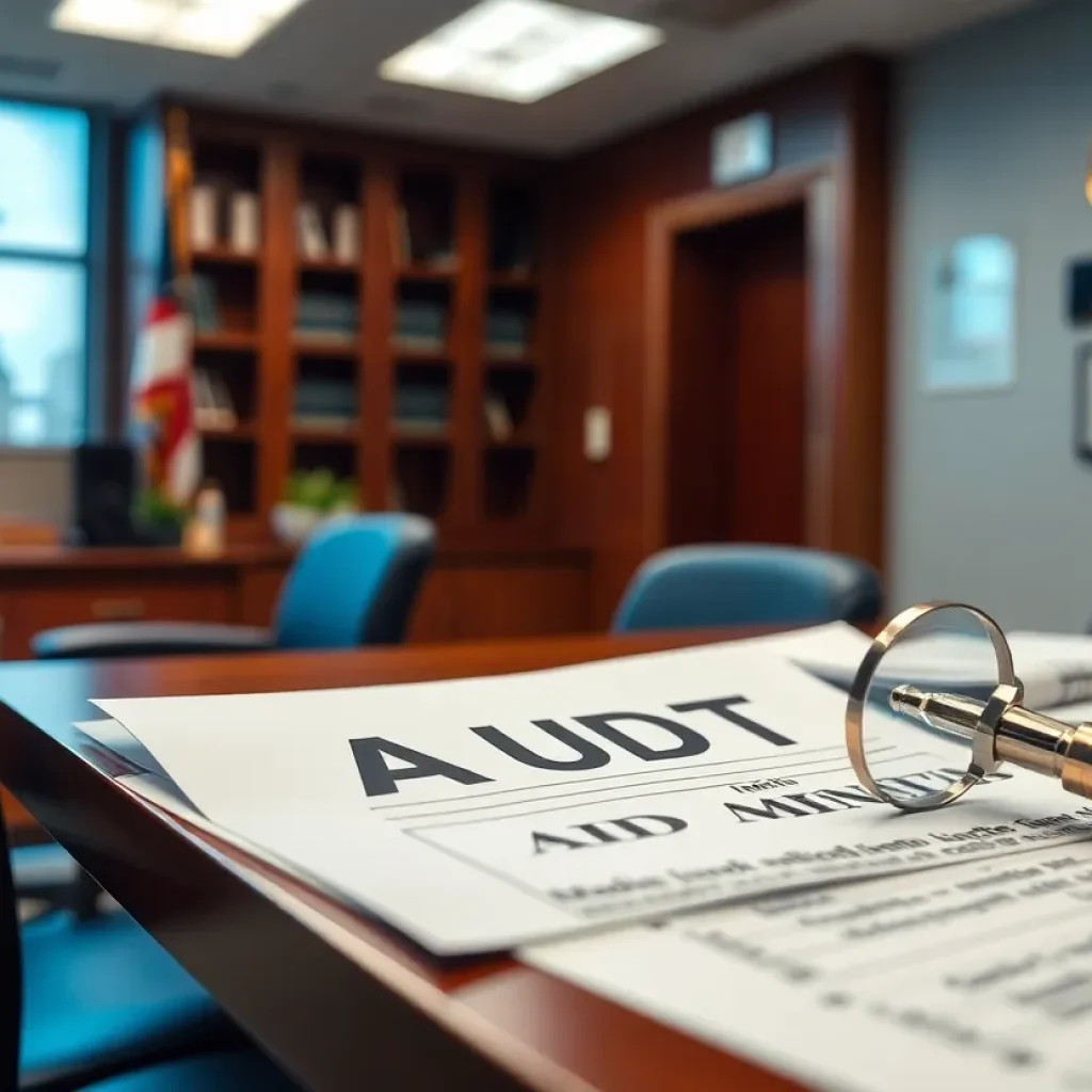 Illustration of financial management and accounting oversight in South Carolina.