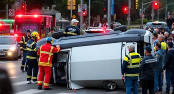 Starkville Shaken by SUV Flip Accident