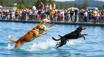 Dogs Dazzle at AKC Diving Dogs Premier Cup in Starkville