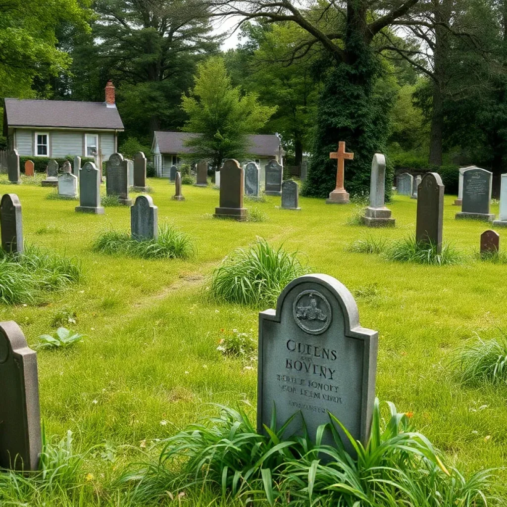 Historic Brush Arbor Cemetery in Starkville, Mississippi