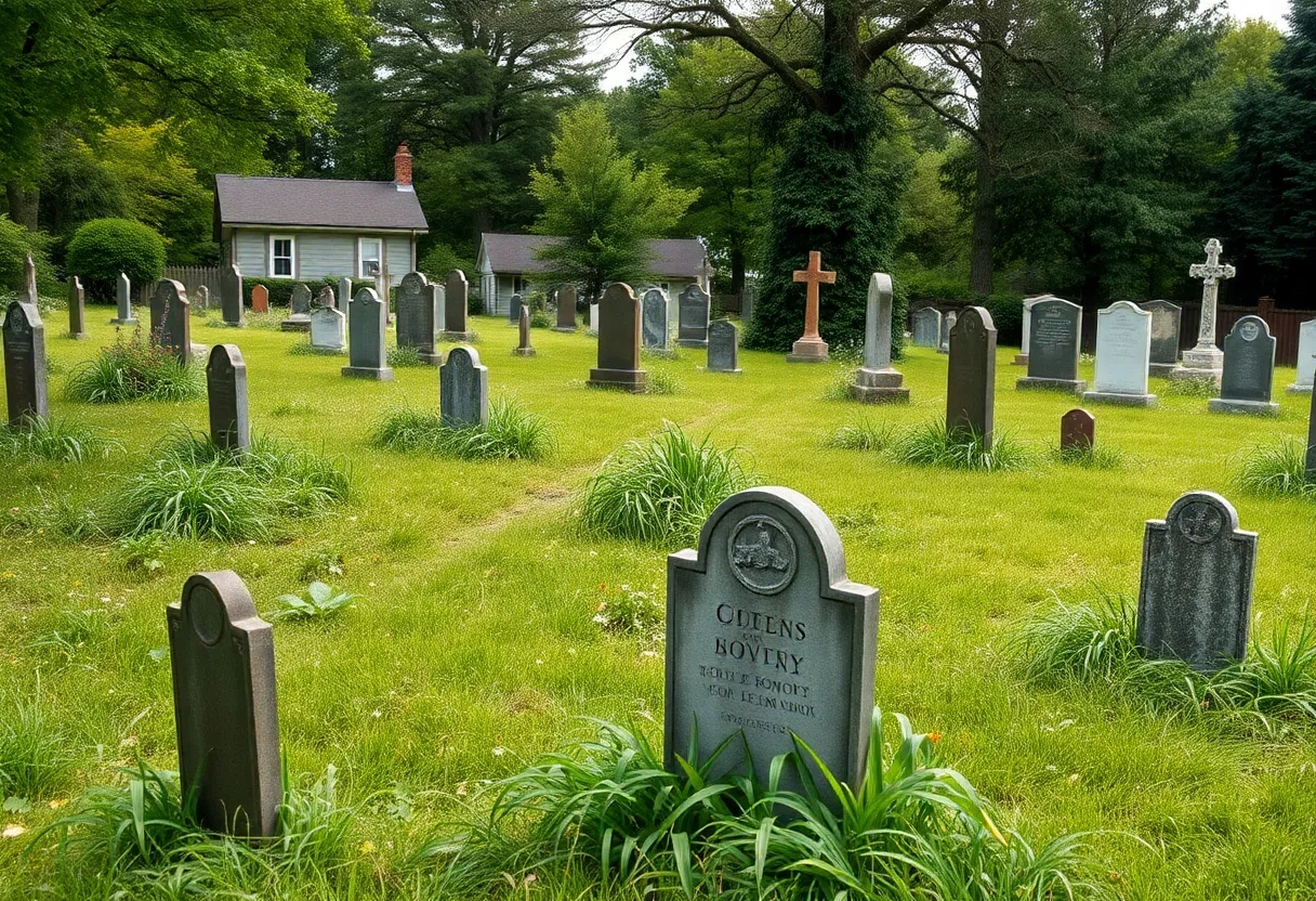 Historic Brush Arbor Cemetery in Starkville, Mississippi