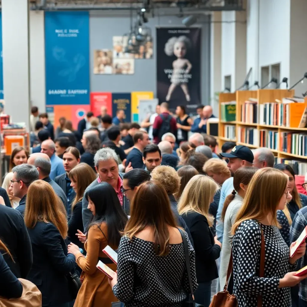 Audience participating in a literary discussion at Mississippi State University