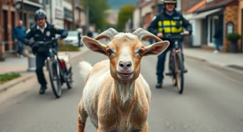 Lightning Billy: The Runaway Goat Captured After a Three-Day Chase