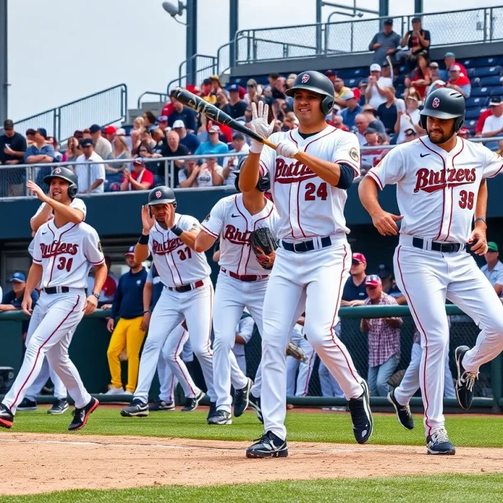 Mississippi State Bulldogs baseball team playing against Florida Gators