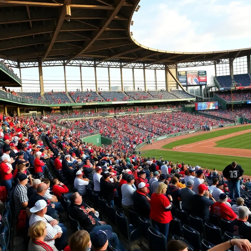 Crowd at Starkville baseball stadium
