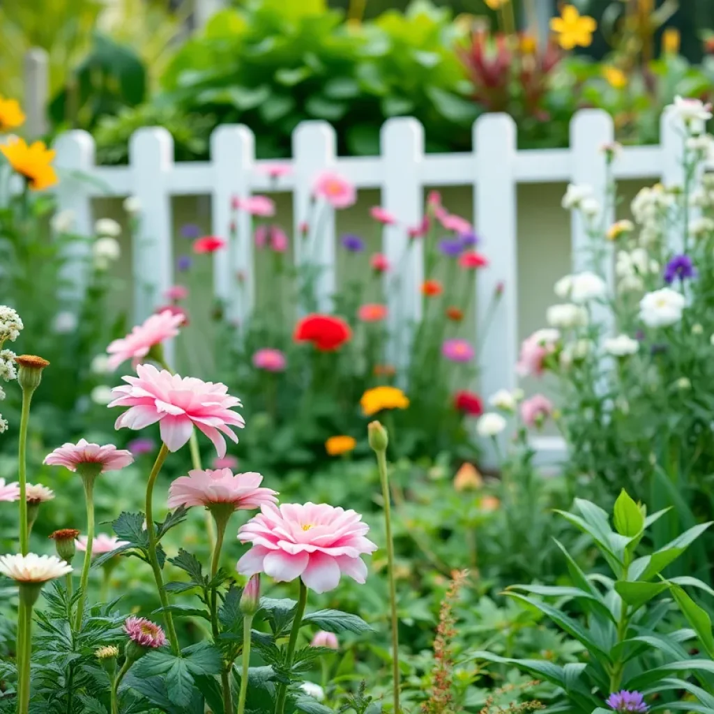 A serene garden representing the memory of a beloved community member.