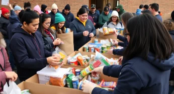 Kiwanis Club of Starkville Collects Over 15,000 Food Items