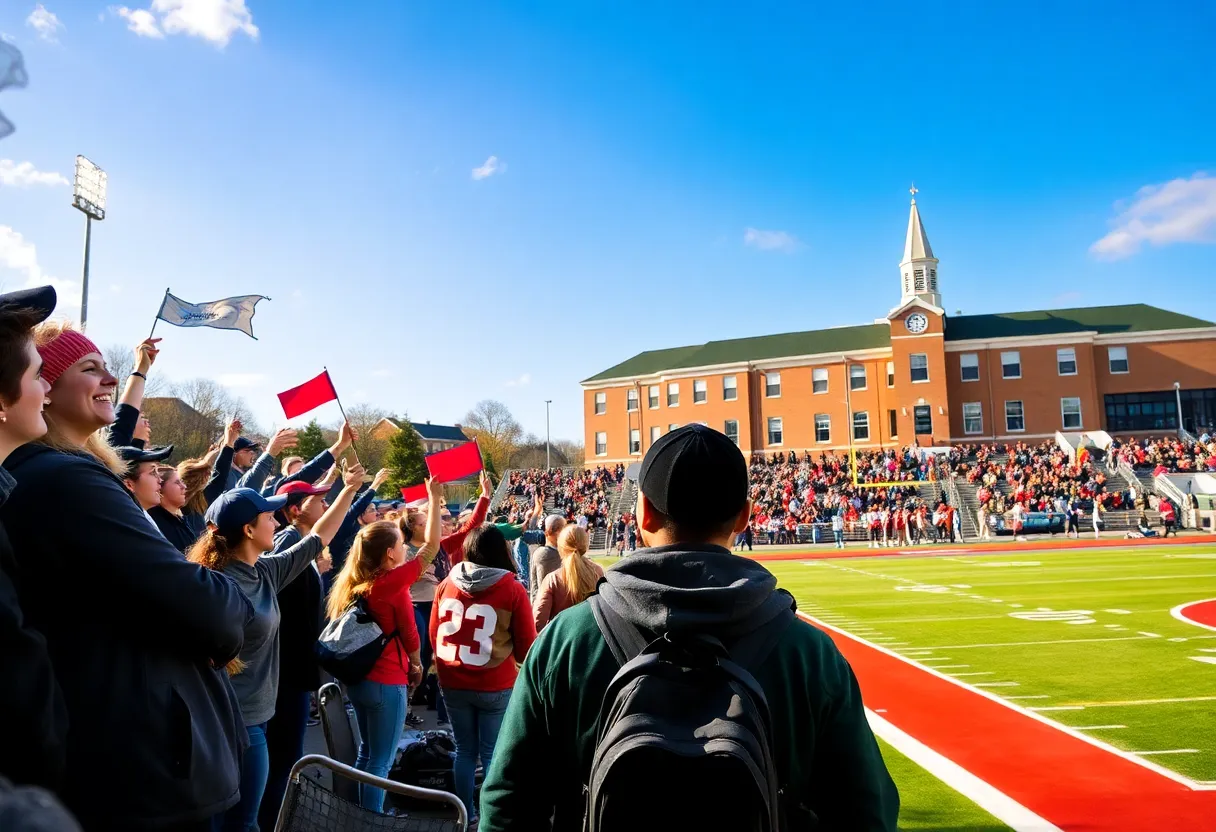 Athletic facilities of Mississippi State University filled with fans supporting various sports teams.