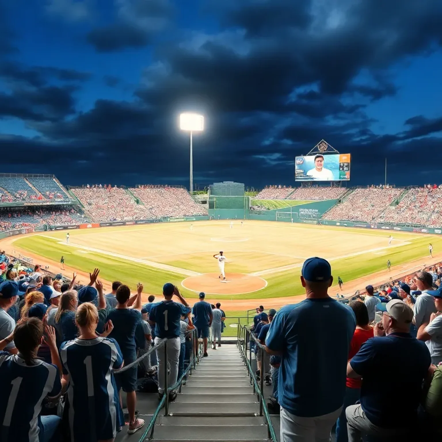 Mississippi State baseball team playing against Ole Miss