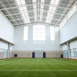 Proposed indoor practice facility at Mississippi State University