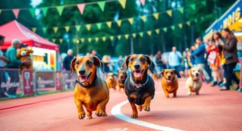 215 Dachshunds Race for Glory at Starkville Derby