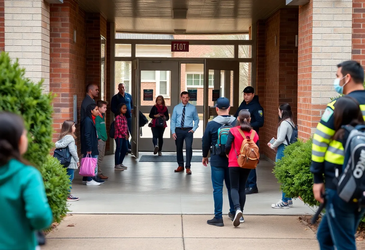 Increased security measures at school