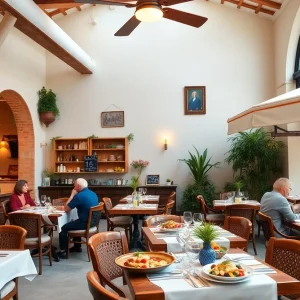 Interior of Taste Restaurant showcasing a warm and inviting atmosphere