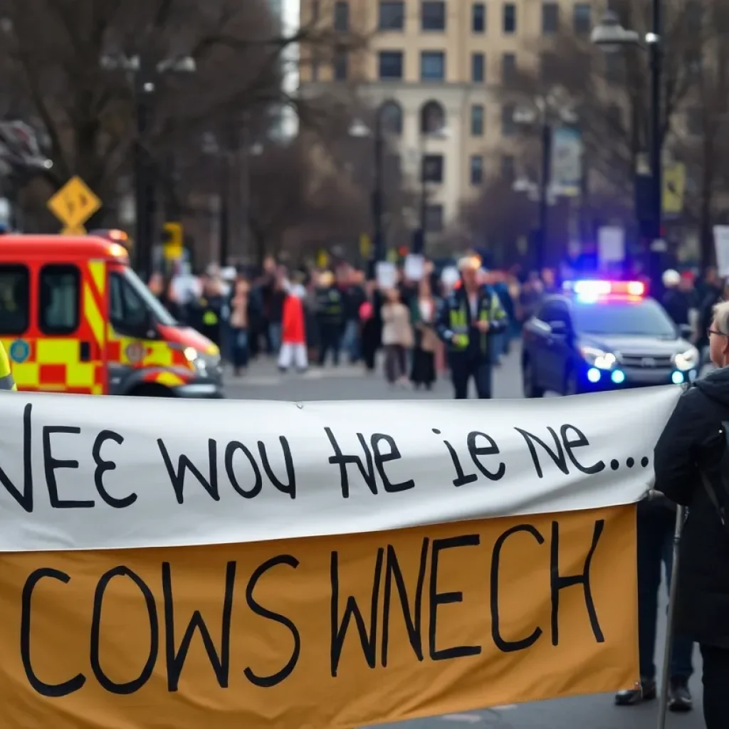 Chaos at a community gathering in Boulder following an attack.