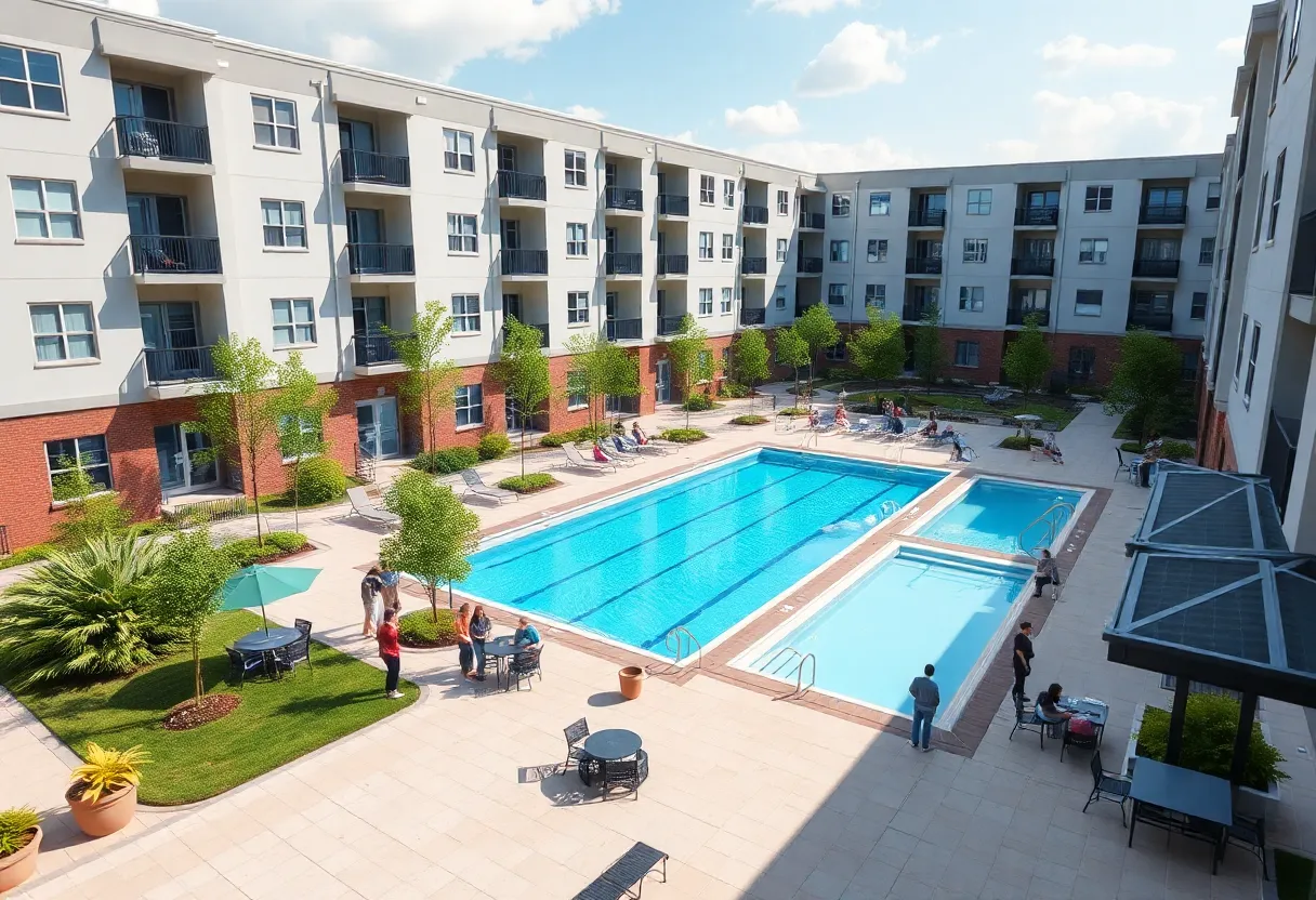 HELiX Starkville, a modern student housing community