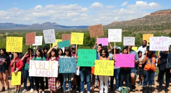 Thousands Rally Against GOP Proposal to Sell Federal Lands