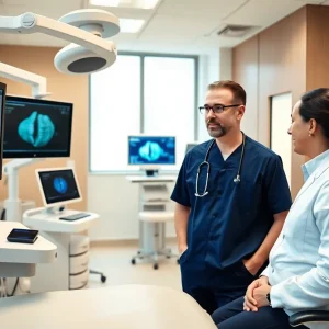 Family Nurse Practitioner Kane McCool providing care at North Mississippi Urology