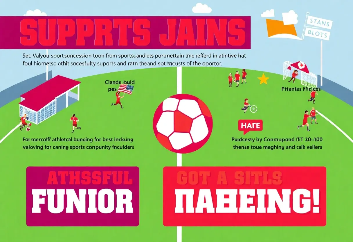 Graphic representing Mississippi State athletics fundraising achievements and new facilities