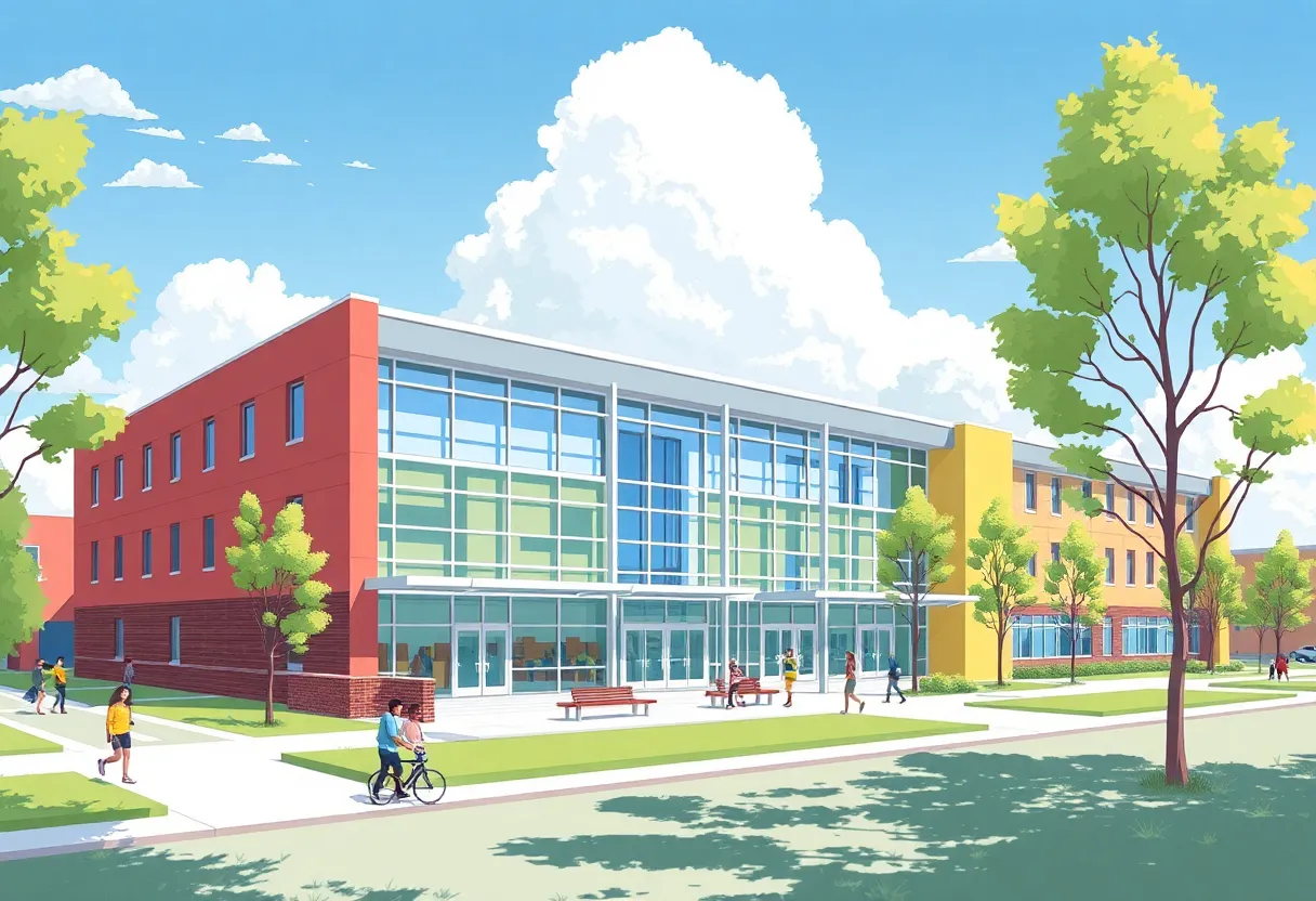 Conceptual design of Starkville High School