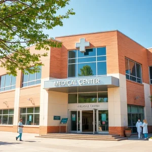 Exterior view of OCH Regional Medical Center