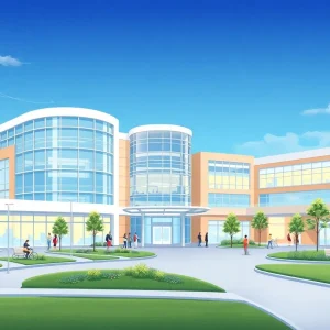 OCH Regional Medical Center building with modern architecture