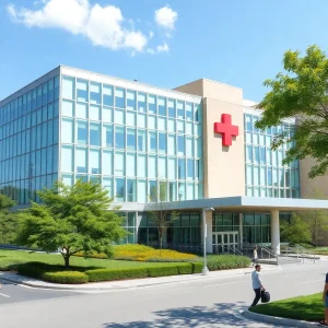 Baptist Memorial Health hospital building in Starkville