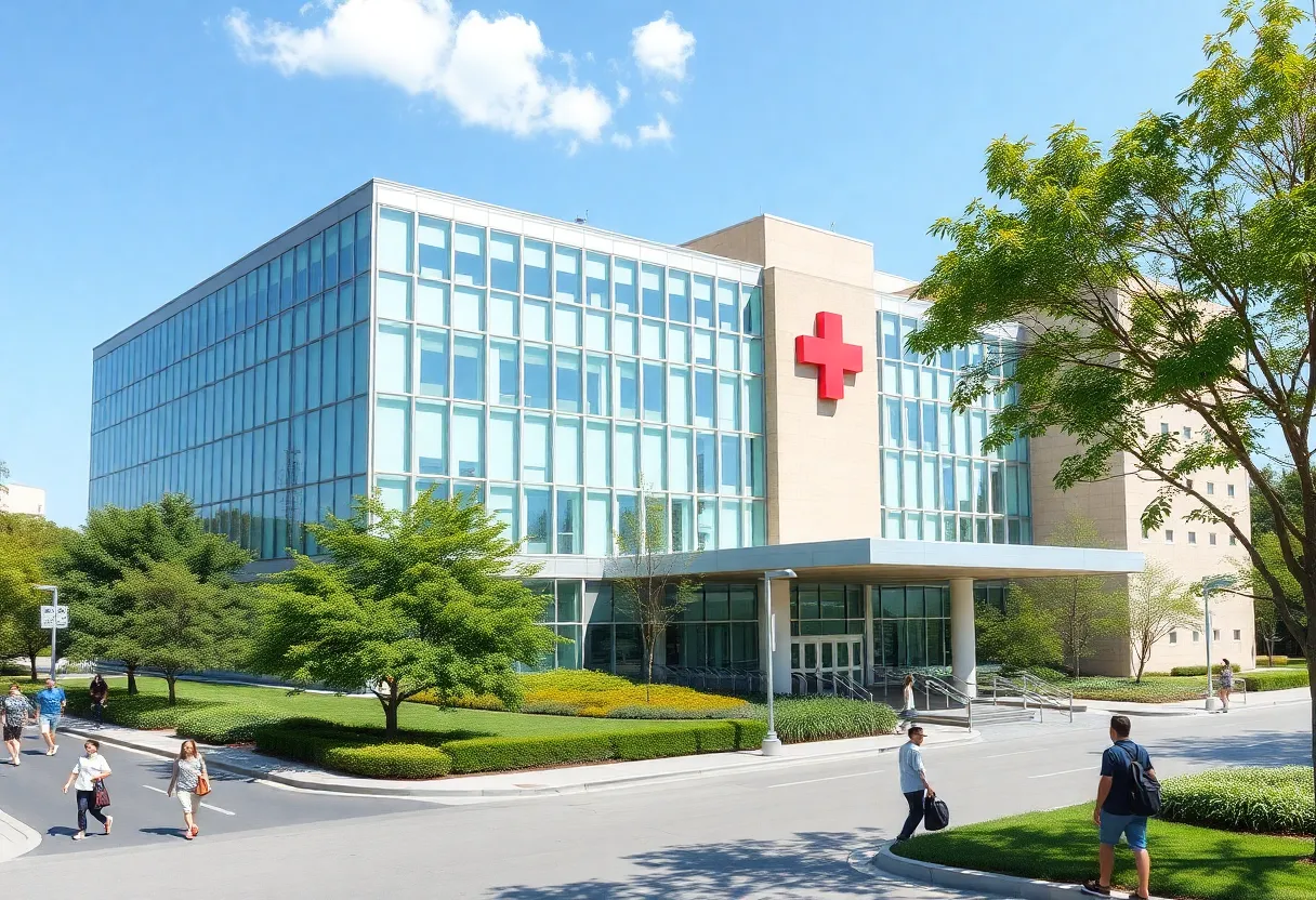 Baptist Memorial Health hospital building in Starkville