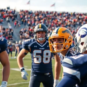 Mississippi State Bulldogs and Tennessee Volunteers in an overtime football game.
