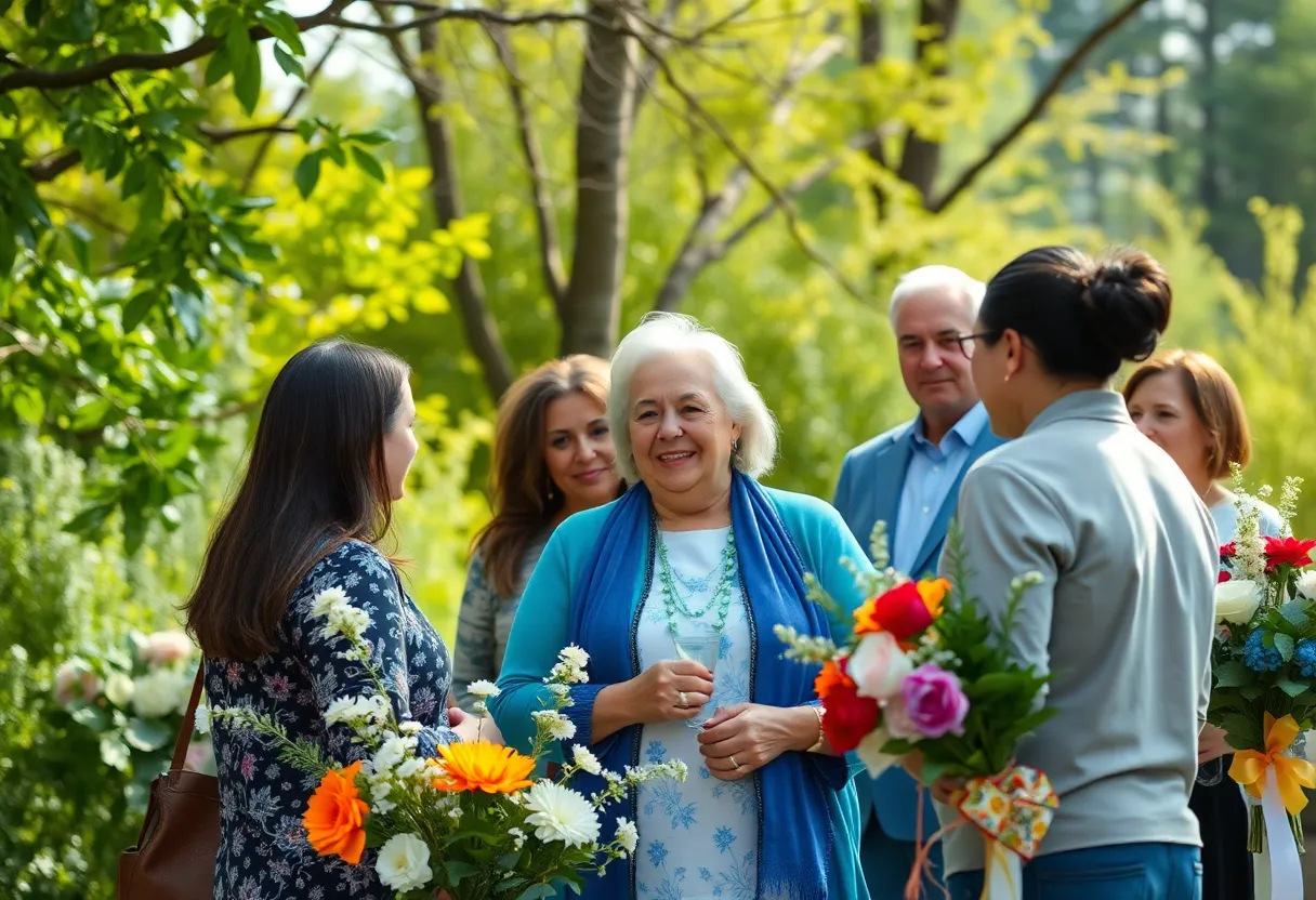 Memorial gathering in Starkville honoring Bill Reeves