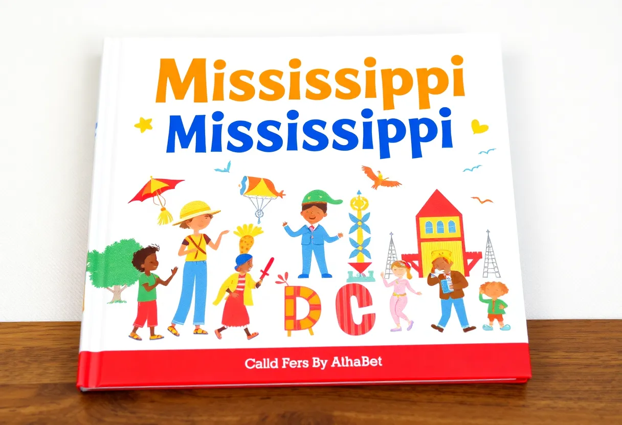 Cover of the children's book 'Mississippi State From A to Z'