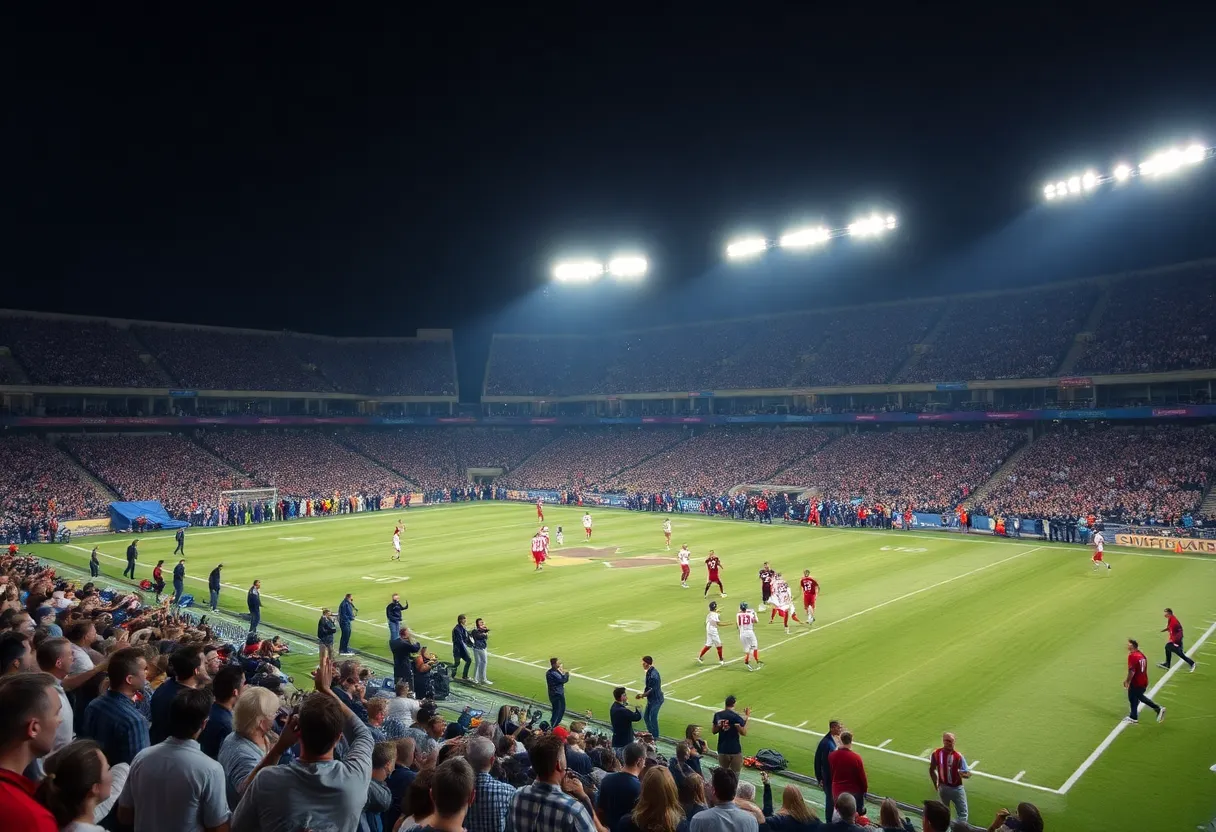 Mississippi State football team playing against Tennessee in a thrilling overtime game.