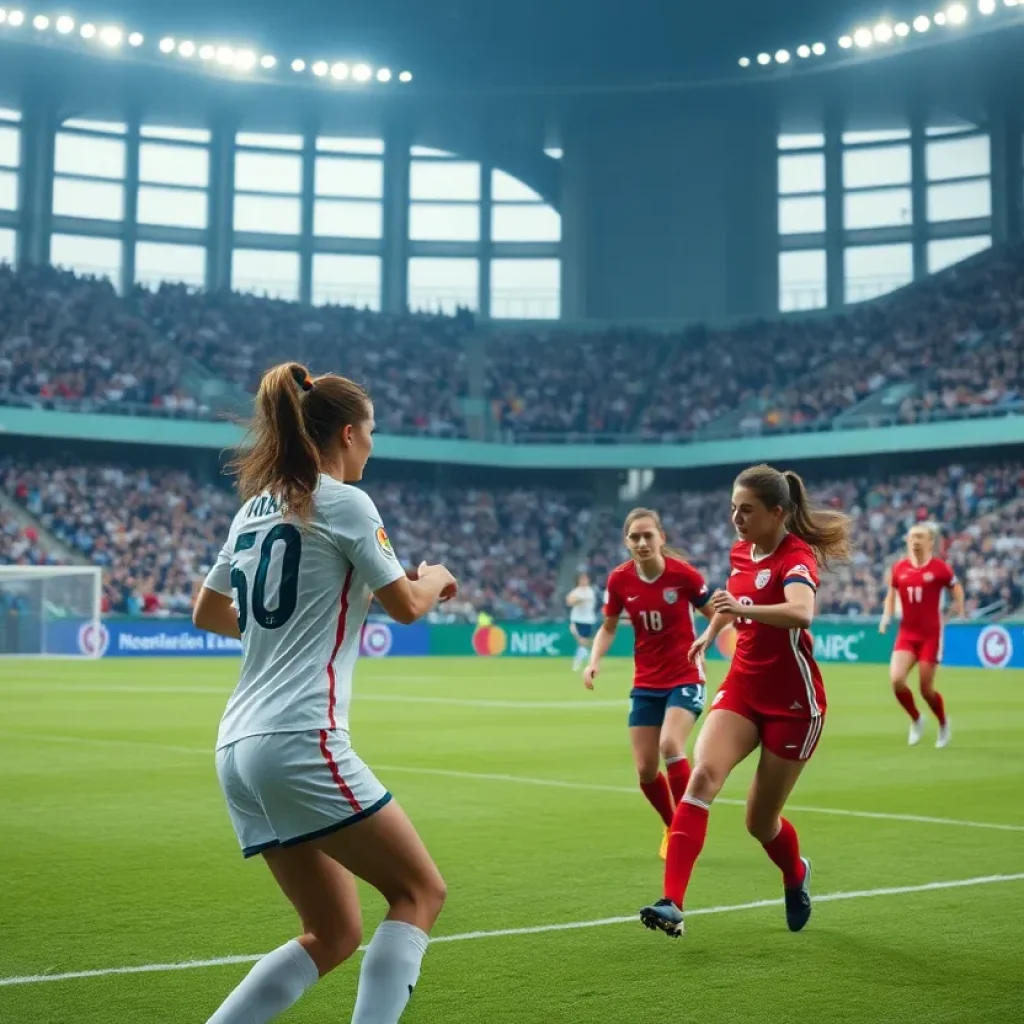 Fans celebrating Mississippi State's victory with goalposts