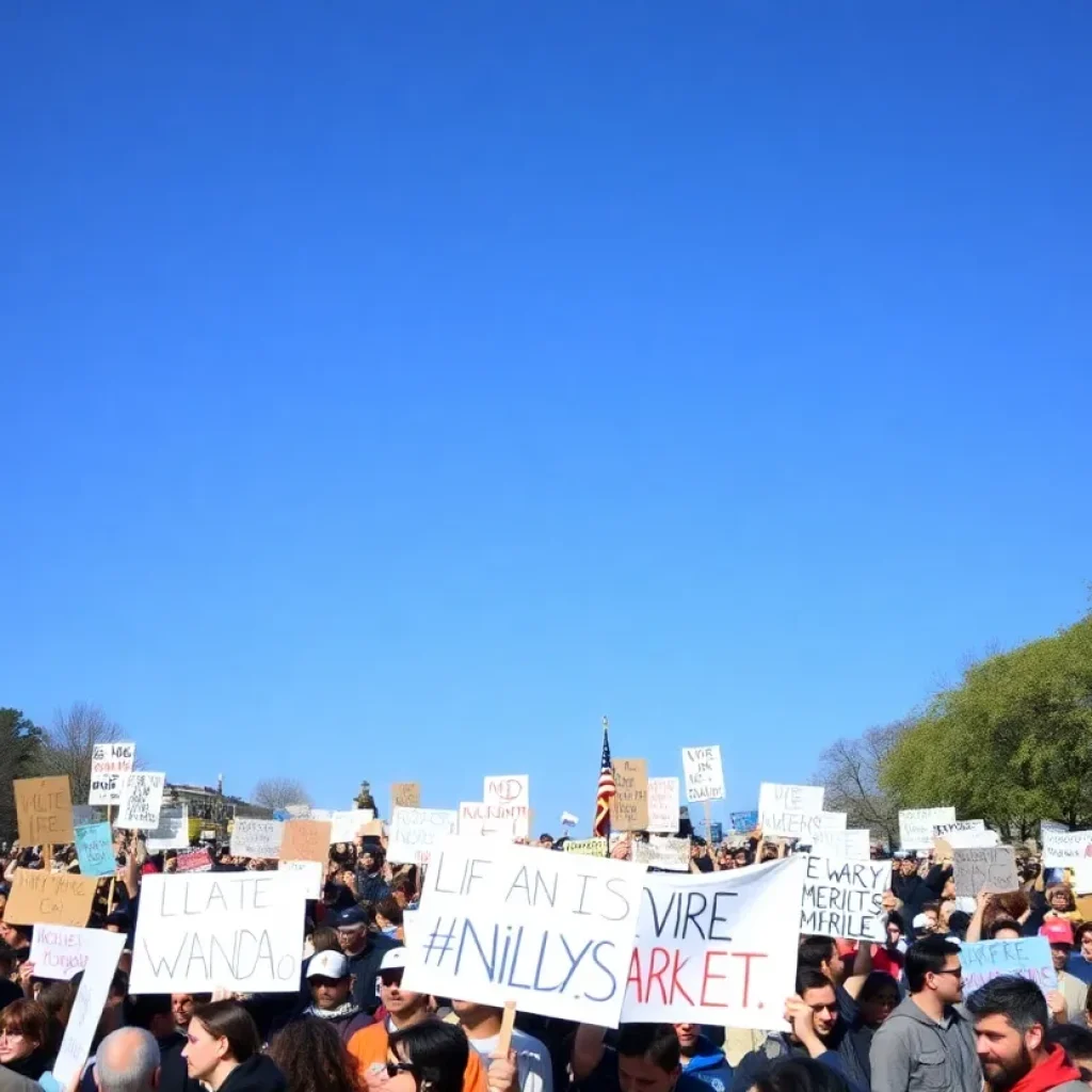 Crowd at nationwide rallies honoring Charlie Kirk
